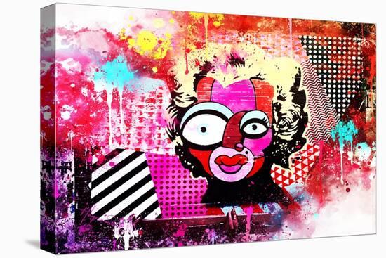 NYC Watercolor Collection - Strange Maryline-Philippe Hugonnard-Stretched Canvas