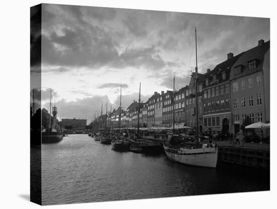Nyhavn Harbour, Copenhagen, Denmark-Jon Arnold-Premier Image Canvas