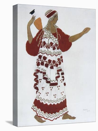 Nymph Costume Design for the Ballet the Afternoon of a Faun, 1912-Léon Bakst-Premier Image Canvas