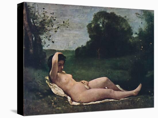 'Nymphe', 1859, (1937)-Jean-Baptiste-Camille Corot-Premier Image Canvas