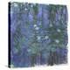 Nymphéas Bleus (Blue Water Lilies) by Claude Monet-Claude Monet-Premier Image Canvas