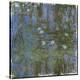 Nympheas Bleus-Claude Monet-Stretched Canvas