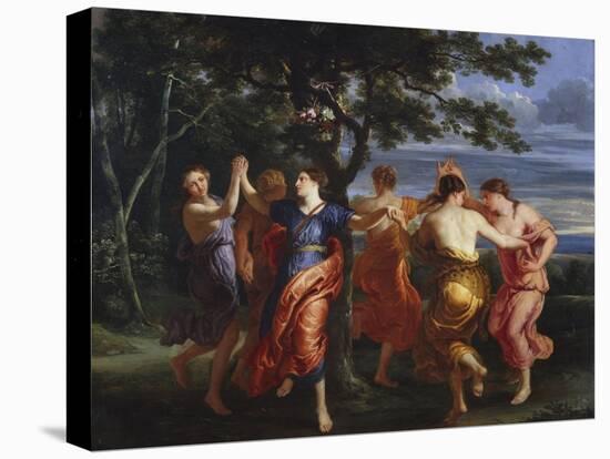 Nymphs Dancing around a Tree-Erasmus Quellinus-Premier Image Canvas