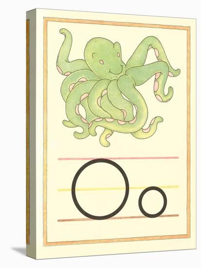 O Is for Octopus-null-Stretched Canvas