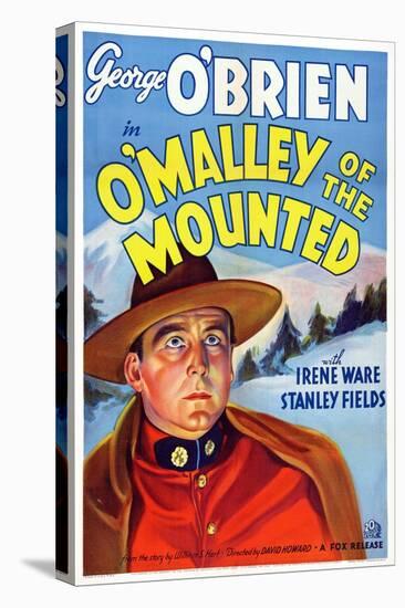 O'Malley of the Mounted, George O'Brien, 1936-null-Stretched Canvas