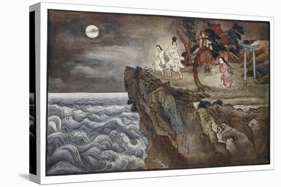 O Tokoyo Sees a Virgin About to be Sacrificed to a Sea- Monster-R. Gordon Smith-Stretched Canvas