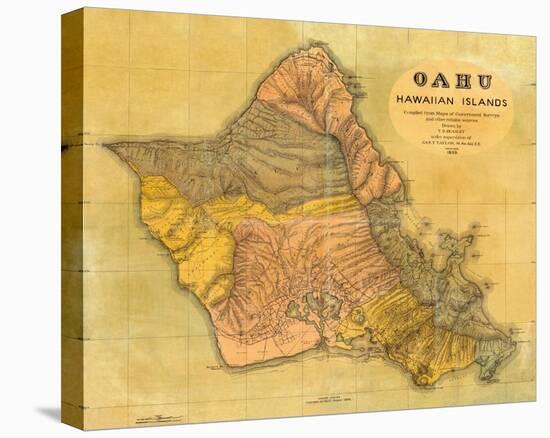 Oahu, Hawaiian Islands, c.1899-T^ D^ Beasley-Stretched Canvas
