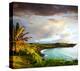 Oahu island-null-Stretched Canvas