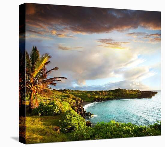 Oahu island-null-Stretched Canvas