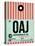 OAJ Jacksonville Luggage Tag I-NaxArt-Stretched Canvas