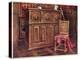 Oak Cabinet and Walnut Chair, 1910-Edwin Foley-Premier Image Canvas