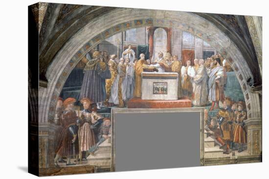 Oath of Pope Leo Iii-Raphael-Premier Image Canvas
