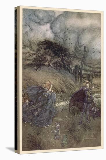 Oberon and Titania-Arthur Rackham-Premier Image Canvas