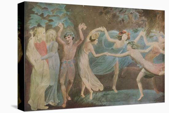 'Oberon, Titania and Puck with Fairies dancing', 1786-William Blake-Premier Image Canvas