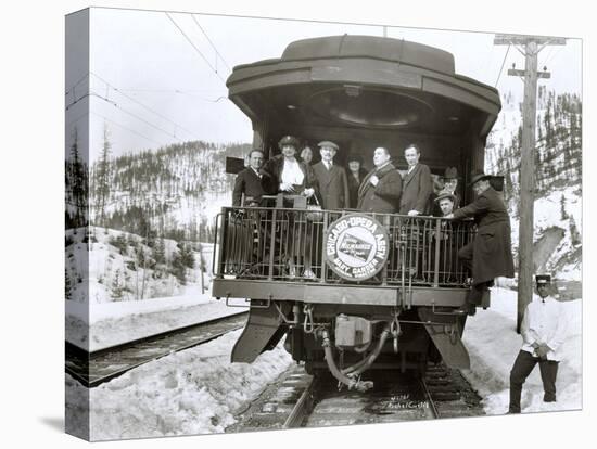 Observation Platform, Drexel, MT, 1922-Asahel Curtis-Premier Image Canvas