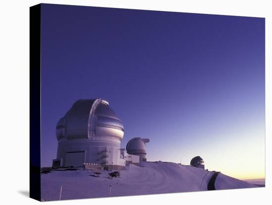 Observatories at Summit of Mauna Kea, Big Island, Hawaii, USA-Stuart Westmoreland-Premier Image Canvas