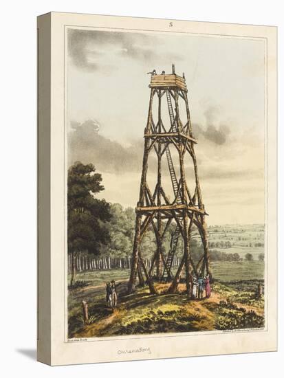 Observatory, from ‘An Historical Account of the Battle of Waterloo’, 1817 (Coloured Aquatint)-James Rouse-Premier Image Canvas