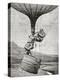 Observing the Enemy from a Military Balloon During the Second Boer War-Louis Creswicke-Premier Image Canvas