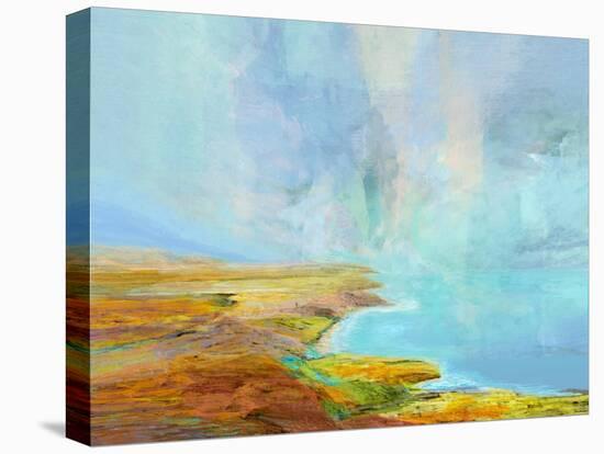 Ocean Cliffs-Michael Tienhaara-Stretched Canvas