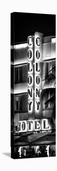 Ocean Drive with the Colony Hotel by Night - Miami Beach-Philippe Hugonnard-Premier Image Canvas