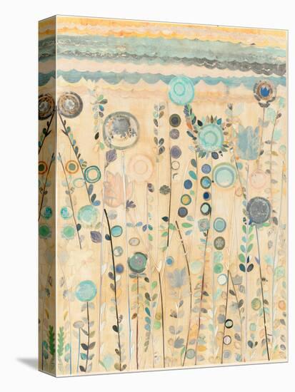 Ocean Garden I Cream-Candra Boggs-Stretched Canvas