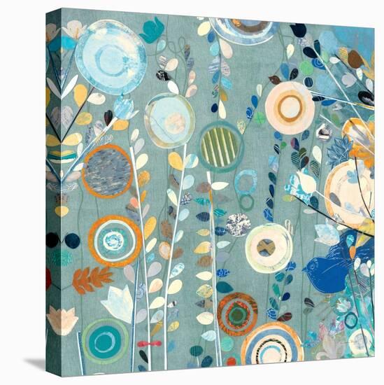 Ocean Garden II Square-Candra Boggs-Stretched Canvas