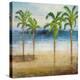 Ocean Palms I-Michael Marcon-Stretched Canvas