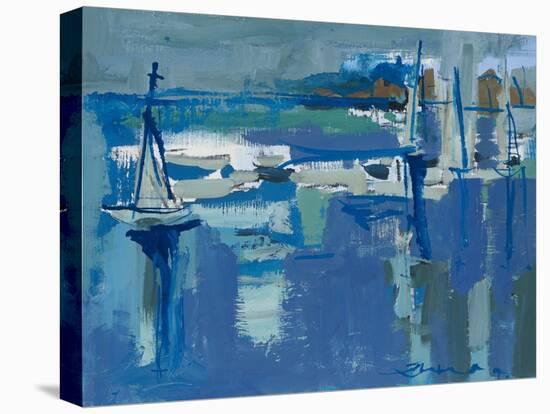 Ocean Sail-Erin McGee Ferrell-Stretched Canvas