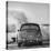 Ocean Waves Breaking on Vintage Beauties (BW detail 1)-Gasoline Images-Stretched Canvas