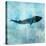 Ocean Whale 1-Ken Roko-Stretched Canvas
