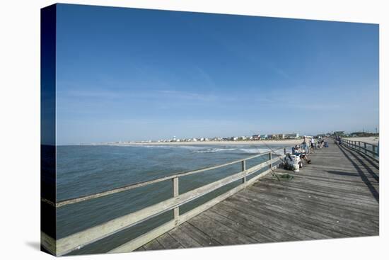 Oceanana Fishing Pier, Atlantic Beach, Outer Banks-Michael DeFreitas-Premier Image Canvas