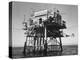 Oceanographic Research Tower Utilizing Electronic Equipment-null-Premier Image Canvas