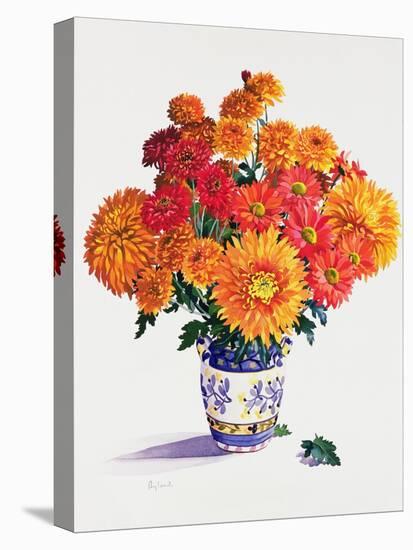 October Chrysanthemums-Christopher Ryland-Premier Image Canvas