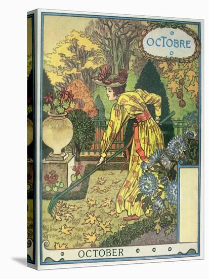 October-Eugene Grasset-Premier Image Canvas