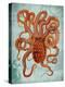 Octopus 2-Fab Funky-Stretched Canvas