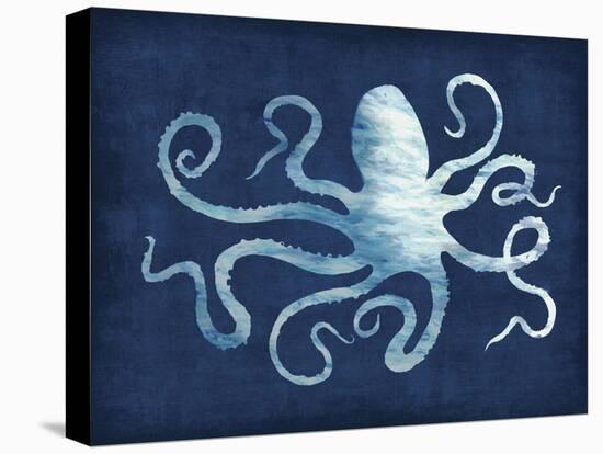 Octopus Blues-Edward Selkirk-Stretched Canvas