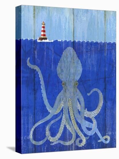 Octopus Ledgend-Mary Escobedo-Stretched Canvas