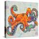 Octopus-Karrie Evenson-Stretched Canvas