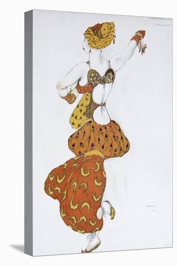 Odalisque, Costume Design for the Ballet Sheherazade by N. Rimsky-Korsakov, 1910-Léon Bakst-Premier Image Canvas