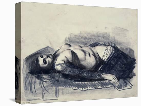 Odalisque-George Wesley Bellows-Premier Image Canvas