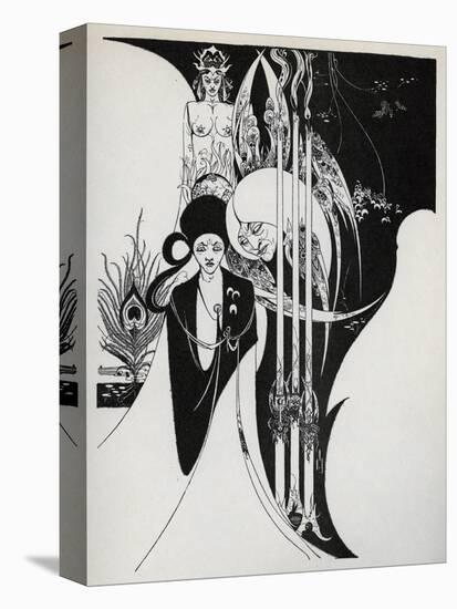 Of a Neophyte and How the Black Art Was Revealed Unto Him', 1899-Aubrey Beardsley-Premier Image Canvas