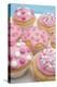 Of Muffin, Icing, Pink, Hearts, Chocolate Beans, Sugar Pearls, Detail, Blur-Nikky-Premier Image Canvas
