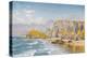 Off the Coast of Guernsey-John Brett-Premier Image Canvas