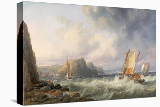 Off the Yorkshire Coast, Staithes, 1861-John Wilson Carmichael-Premier Image Canvas
