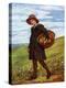 'Off to the Village' by Kate Greenaway-Kate Greenaway-Premier Image Canvas