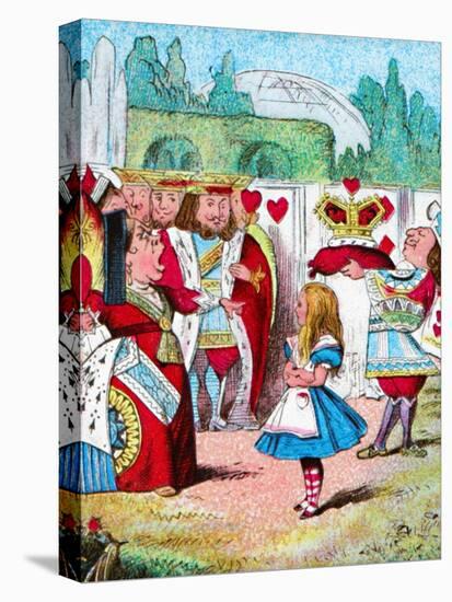 'Off with her head! Alice and her Red Queen', c1910-John Tenniel-Premier Image Canvas