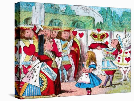 'Off with her head! Alice and her Red Queen', c1910-John Tenniel-Premier Image Canvas