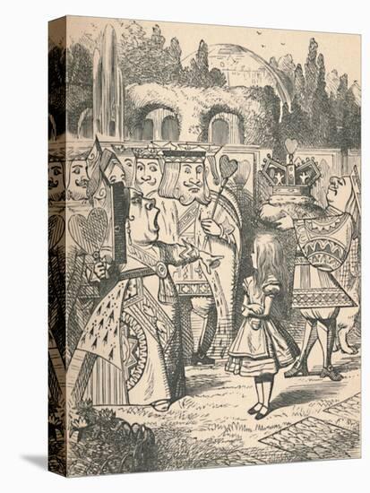 'Off with her head! Alice and the Red Queen', 1889-John Tenniel-Premier Image Canvas