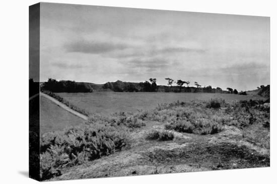 'Offa's Dyke crossing a hill top, in Denbighshire', Wales, 1935-Unknown-Premier Image Canvas