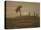 Offenes Grab, Griseille-Caspar David Friedrich-Premier Image Canvas